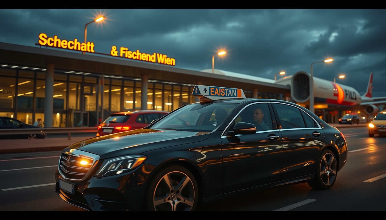 Flughafentaxi Schwechat & Fischamend – Direkt neben dem Flughafen Wien