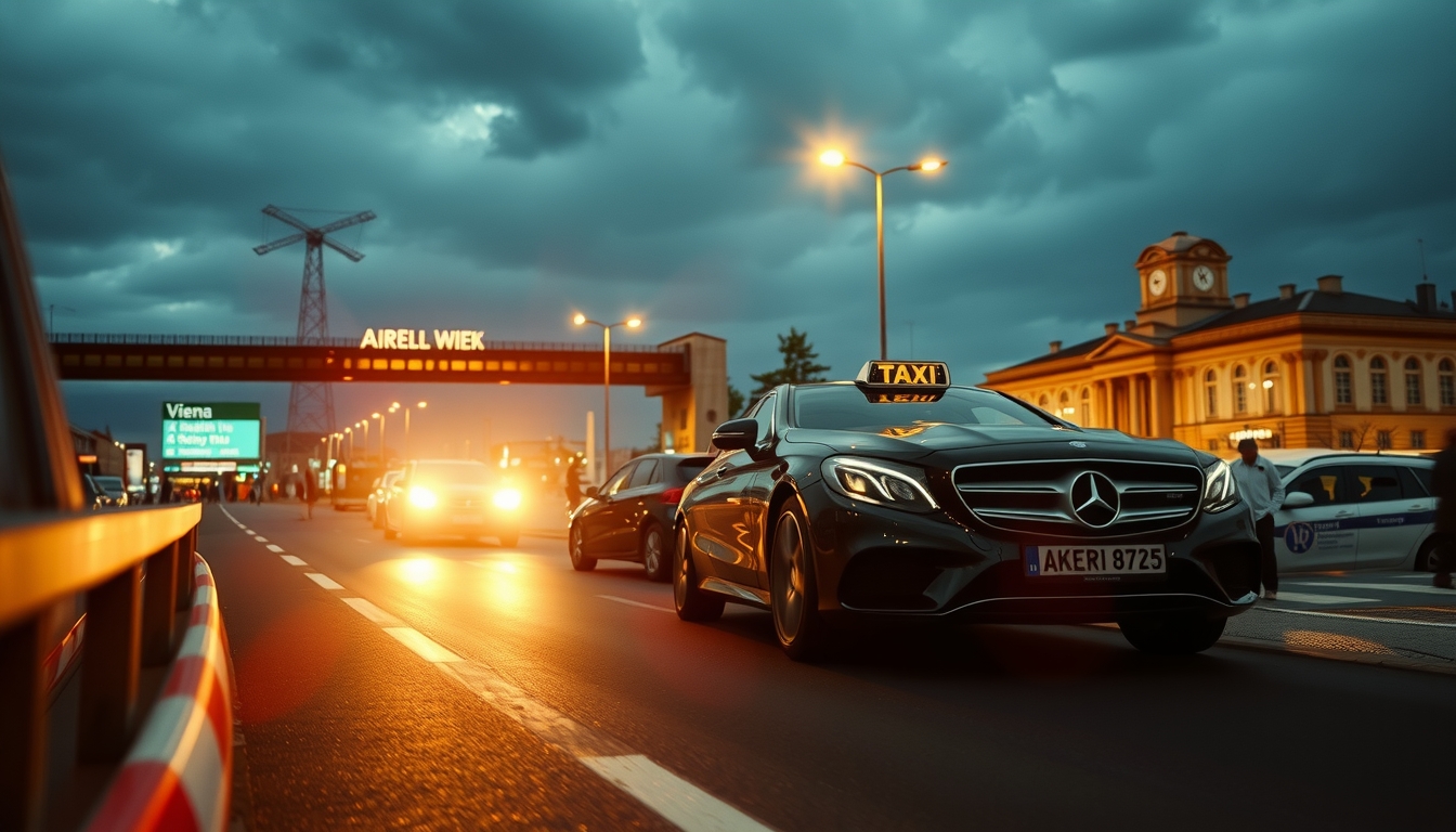 Flughafentaxi Wien 19. Bezirk – Döbling, Heiligenstadt & Grinzing zum Flughafen
