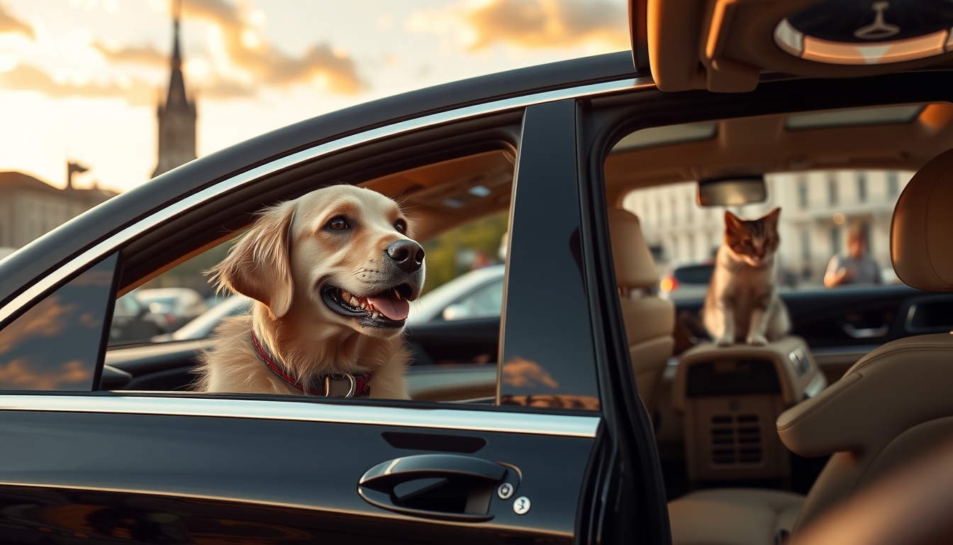 Haustier im Flughafentaxi Wien – Hunde & Katzen sicher ans Ziel